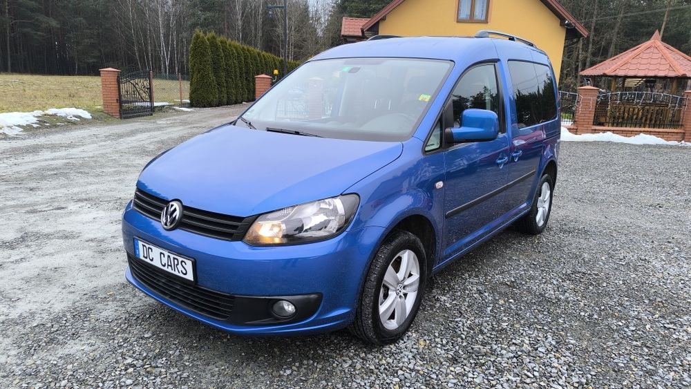 ///Piękny VW Caddy 1,6 TDI CR 102KM 2012r Super stan z Niemiec///