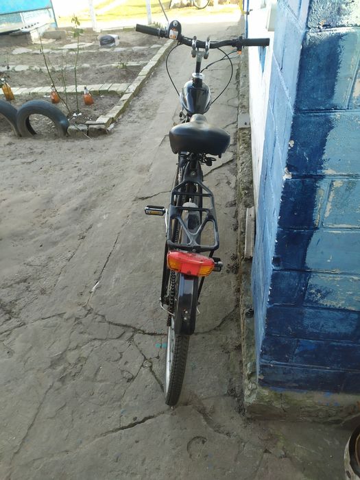 Мопед на повному ходу