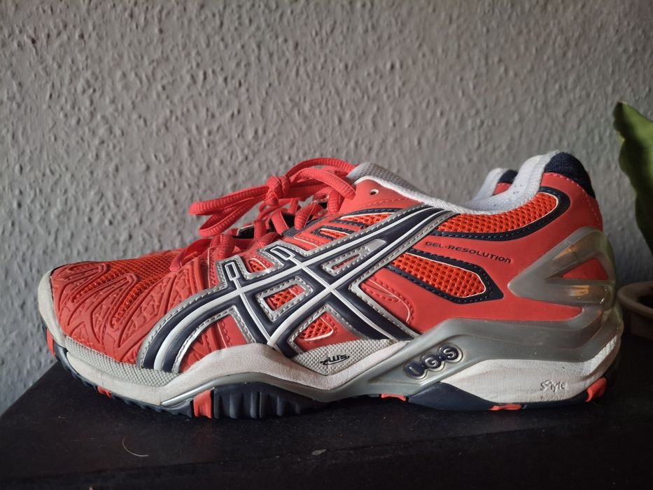 Asics Resolution 5  buty do tenisa damskie 39.5