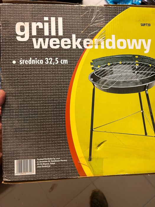 Grill nowy (raczej na kilka razy niż pół życia)