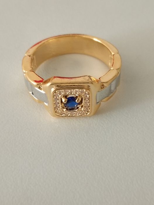 Sygnet męski nr 11 z szafirem