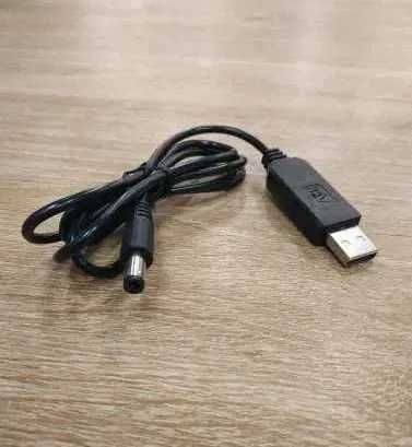 Кабель для підключення wi-fi роутера до повербанка через USB