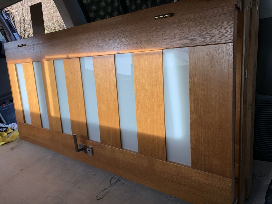 Drzwi wewnętrzne dębowe