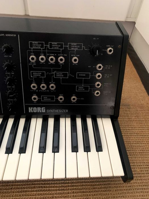 Korg MS-10 Sintetizador / Synth - Vintage 1978 - Teclado