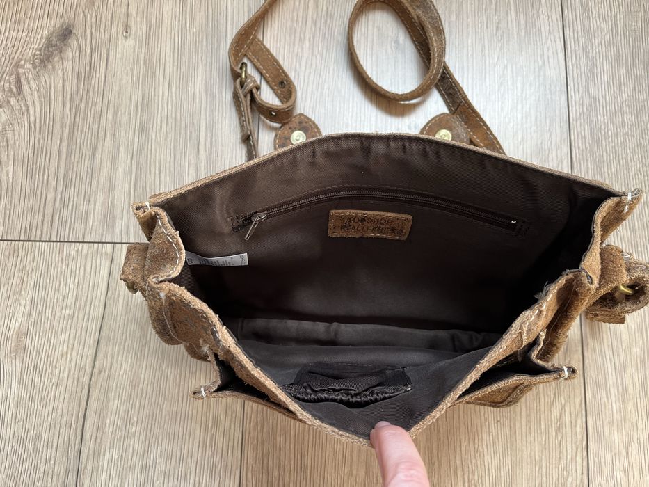 Torebka listonoszka TOPSHOP, 100% skóra
