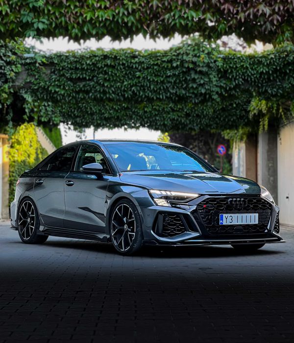 Wynajem Audi RS3, wypożyczenie Audi RS3, wypożyczalnia samochodów, wynajem samochodu sportowego