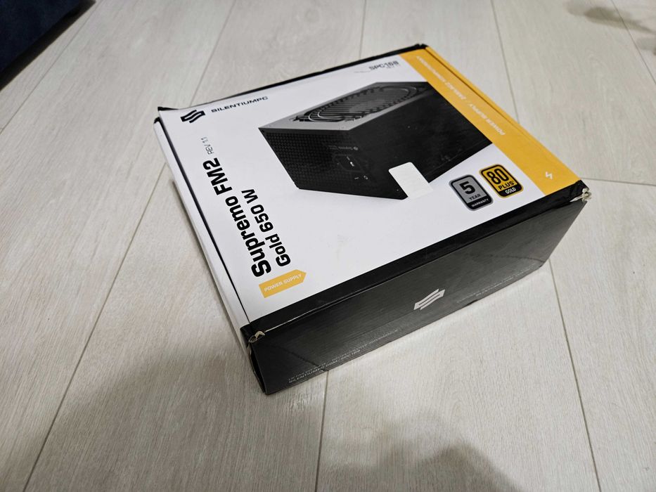 Zasilacz SilentiumPC (Endorfy) Supremo FM2 Gold 650W Modularny 80 Plus