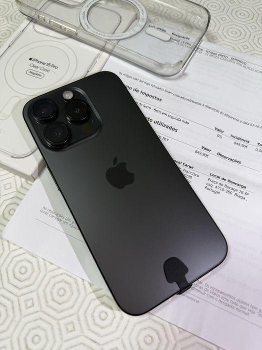 IPhone 15 pro igual novo 128gb