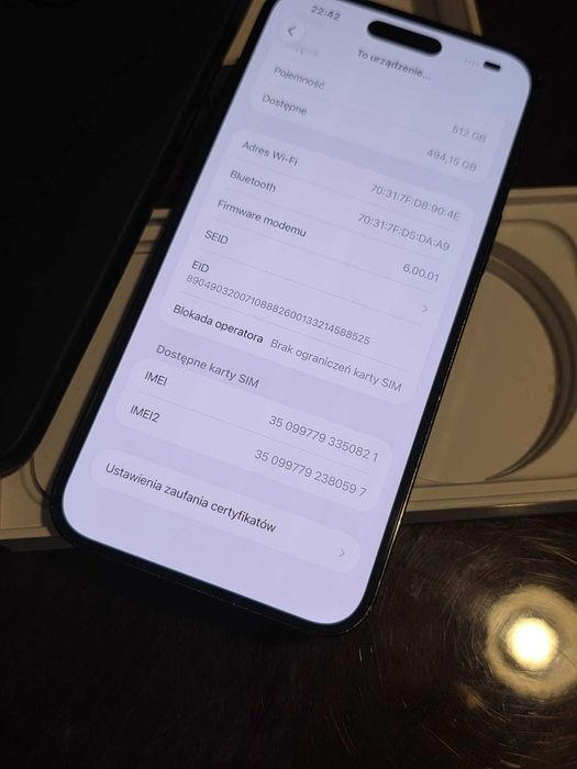 iPhone 14 PRO MAX / 512 GB / 94%