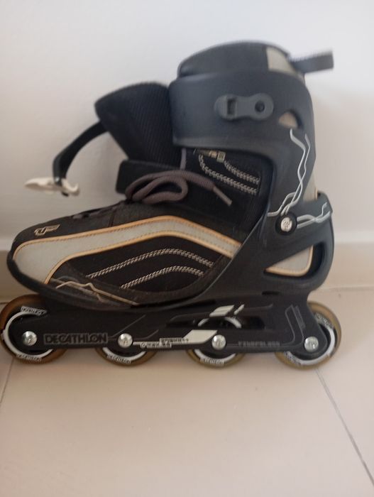 Patins em linha usados
