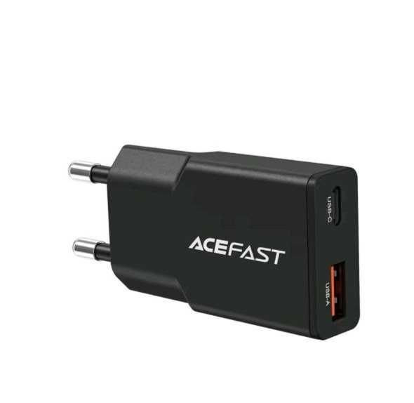Зарядний пристрій ACEFAST PD30W Gan (USB-C + USB-A)