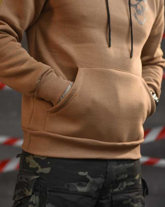 Тактичне худі Sexy Girl with AK Койот тепле, стильне, без передоплати