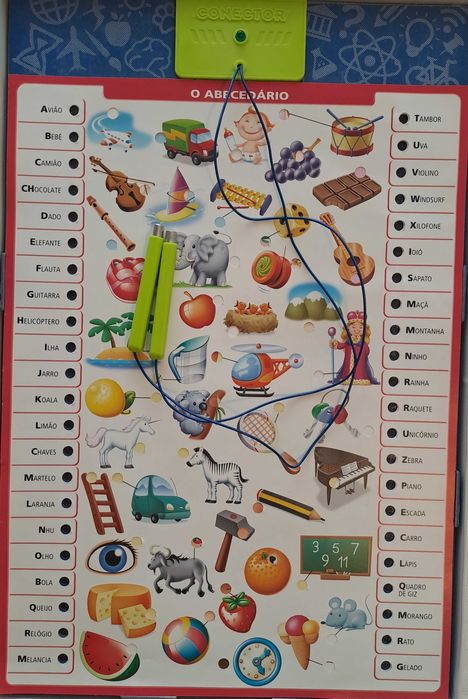 Jogo conector educativo (5-8 anos) 8 temas