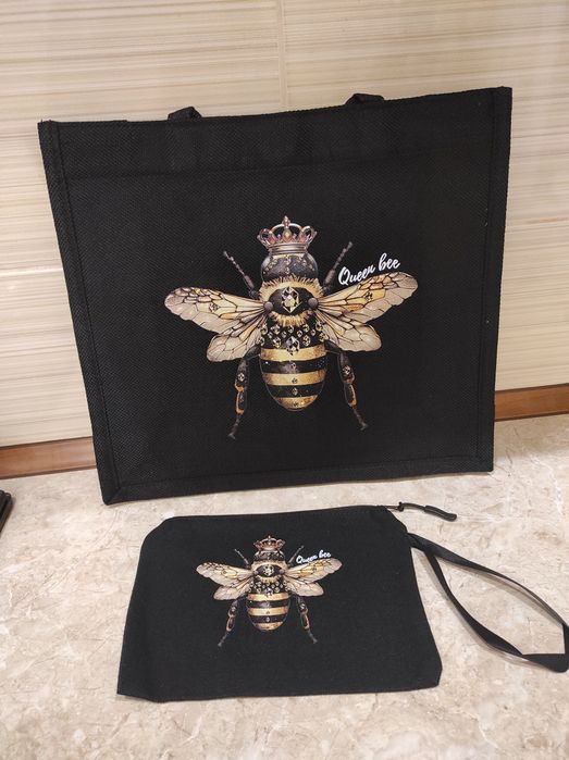 Сумка жіноча, чорного кольору, господарська ,авоська