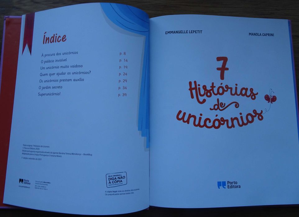 7 Histórias de Unicórnios