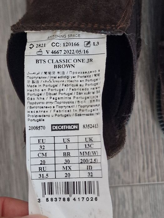 Botas equitação criança 32