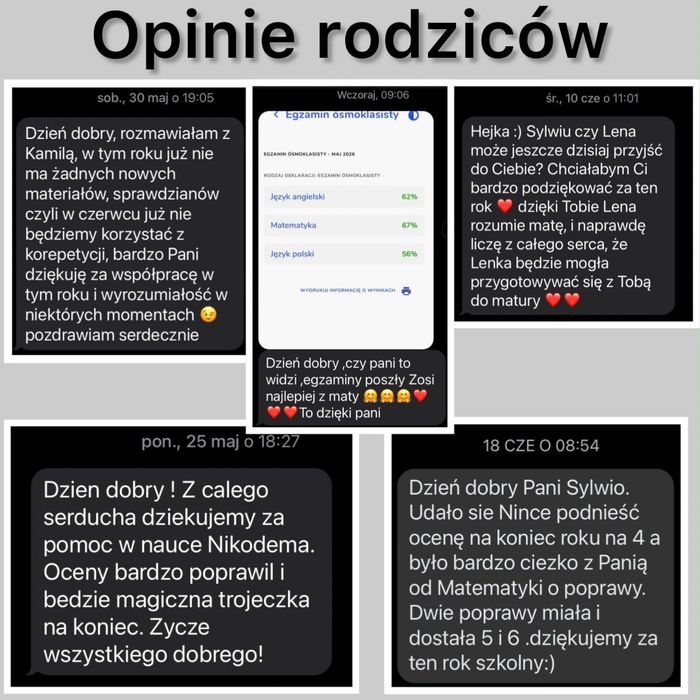 Korepetycje matematyka, poprawa matury, egzaminy, online/stacjonarnie