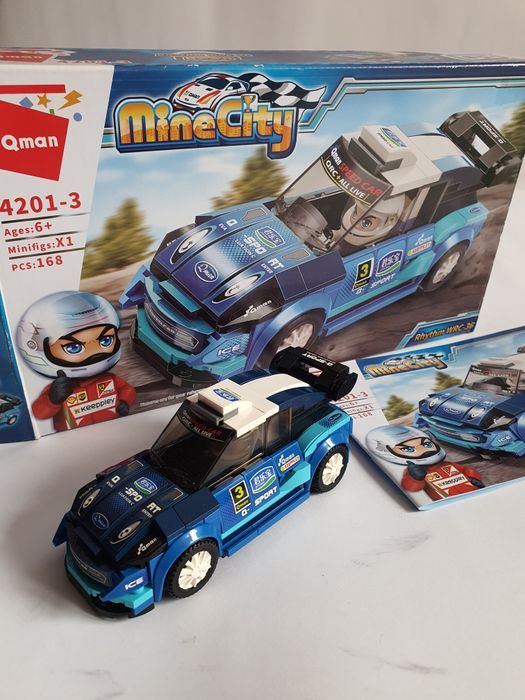 Конструктор Qman 4201-3 Mine City lego новий 168 деталей лего lego