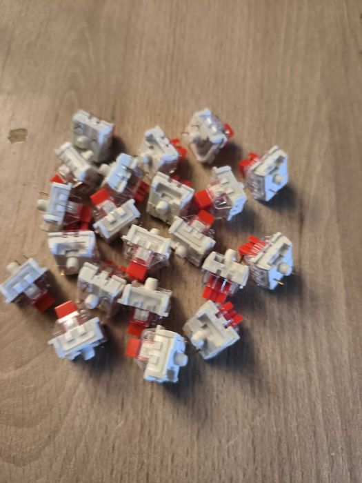 Przełączniki do klawiatury mechanicznej red