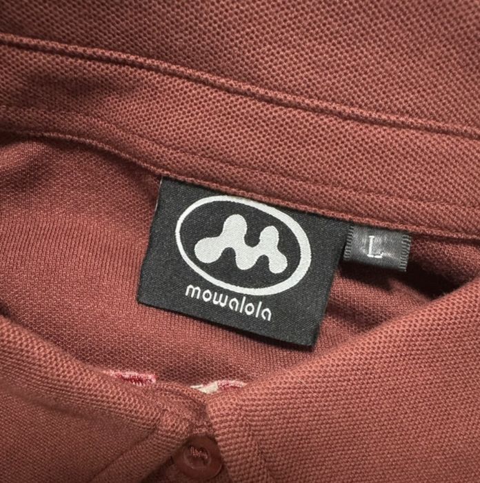 Mowalola polo red(единственное в Украине )