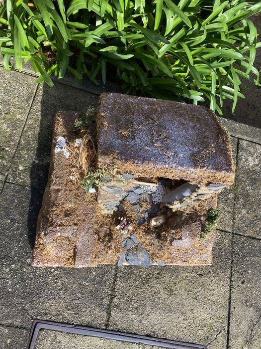 Presépio de natal feito à mão