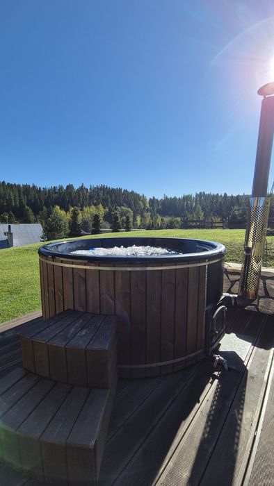 Domek w górach z jacuzzi