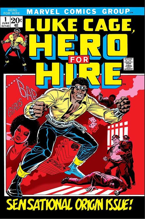 Luke Cage Hero for Hire #1 Reprint z 2006 roku Marvel Comics