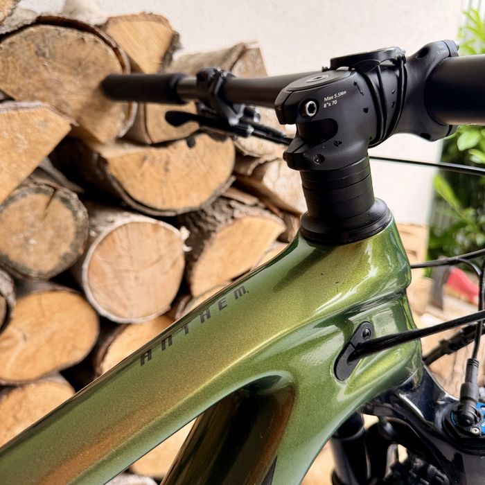 Giant Anthem Advanced Pro 1 pomiar mocy, sram AXS