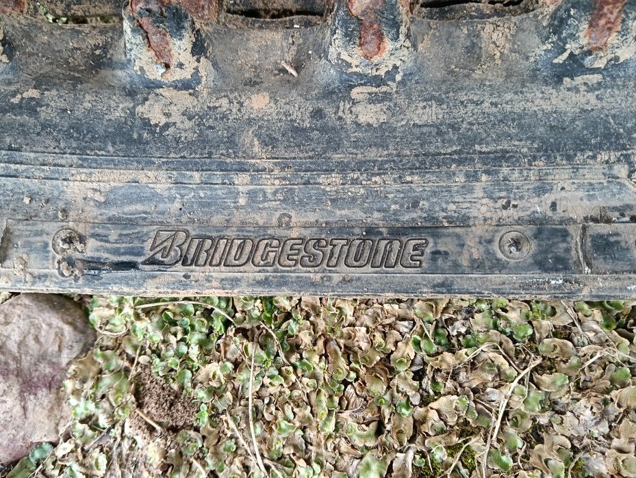 Dois Rastos de mini dumper