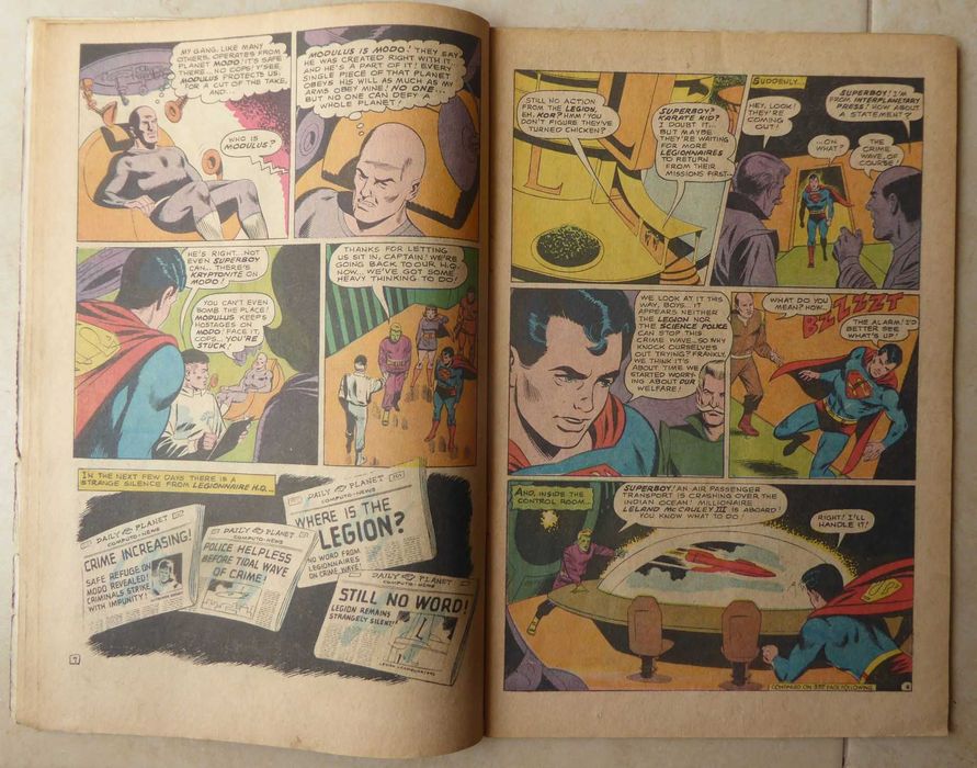 1969 Adventure Comics #377 DC Superboy - arte de Neal Adams
