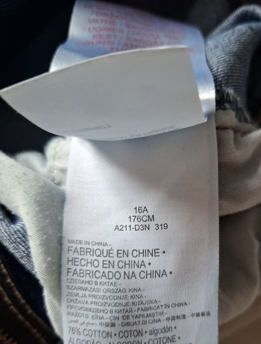 Jeansy Levi's 510 dla chłopca, rozm. 176