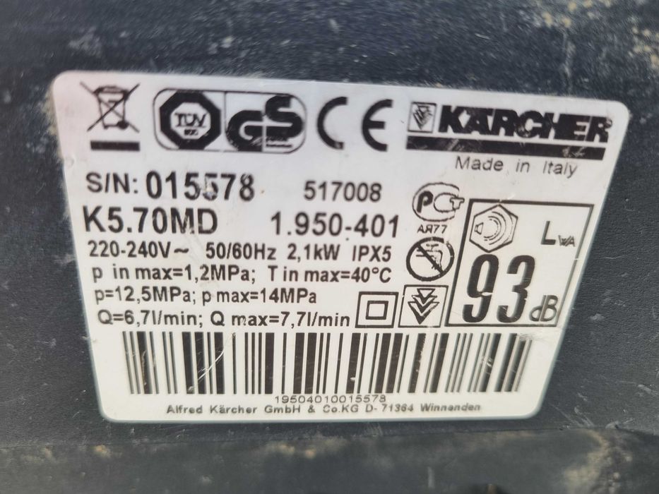 Myjka karcher k 5.70 MD