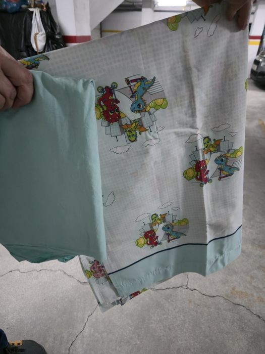 Conjunto de 6 Lencois infantis corpo e meio