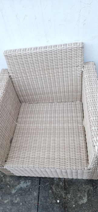 Conjunto jardim relax sofá mesa