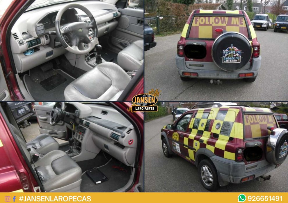 Land Rover V6 Freelander Peças Usadas