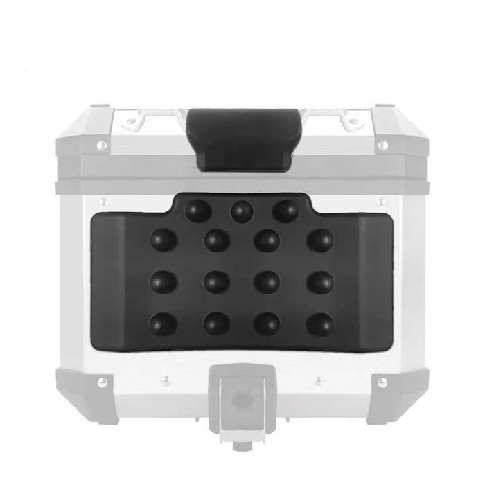 Encosto Universal para Top Case de Alumínio - Conforto para Passageiro