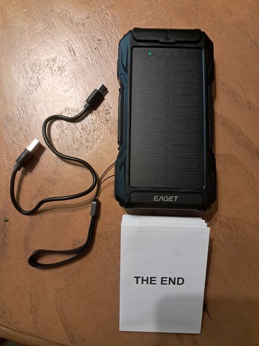 PowerBank Carregador Solar EAGET  10000mAh