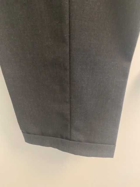 Calças de homem clássicas para inverno, n.º 52, originais, cinzentas