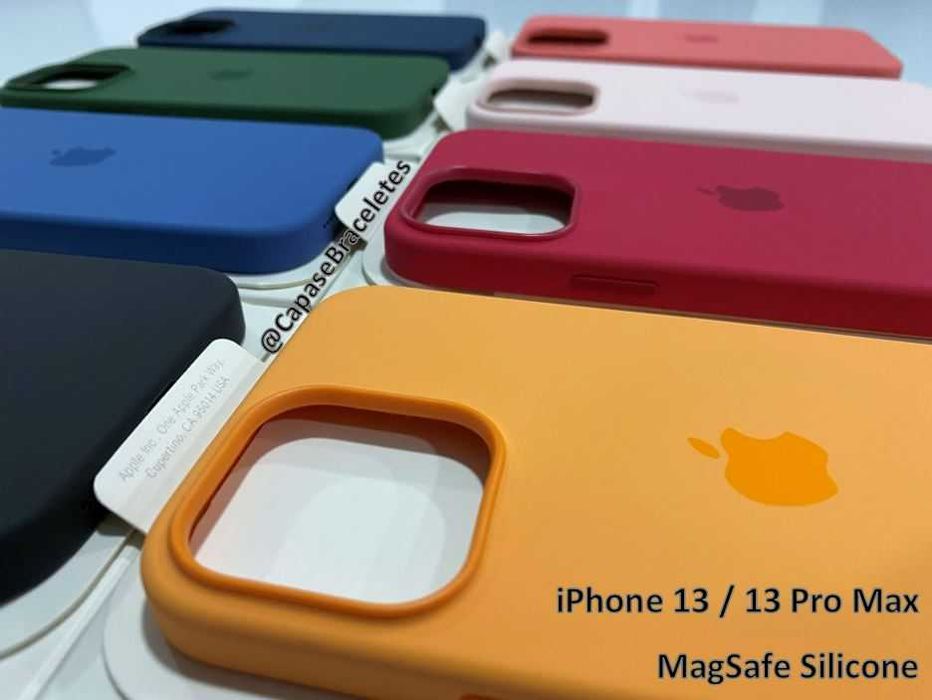 LIQUIDAÇÃO - Capa em Silicone Magsafe para iPhone 13 Series