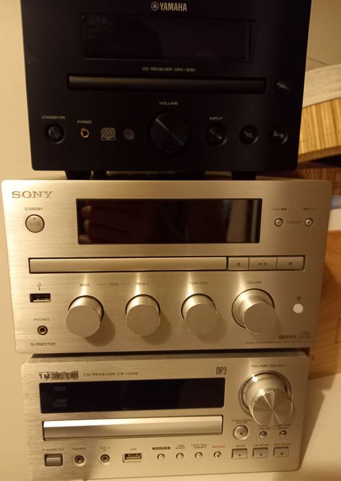Mini wieże Sony Teac Yamaha  trz