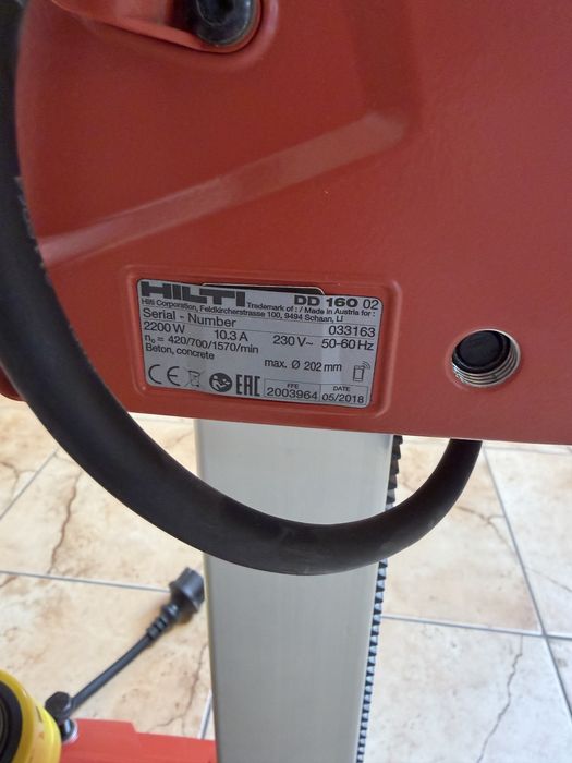 Wiertnica diamentowa HILTI