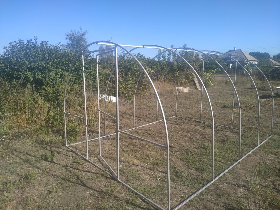 Теплица, каркас для теплицы, накрытие для авто.