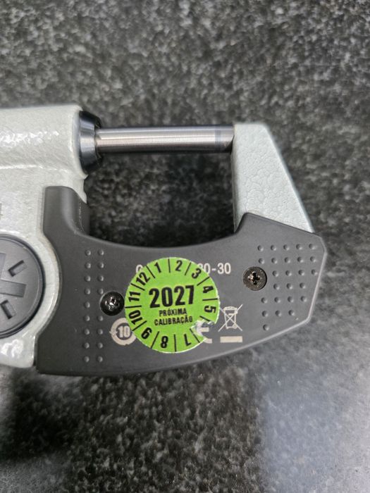 Micrómetro Digital Mitutoyo IP65 0-25 mm 0,001 mm – Calibrado até 2027