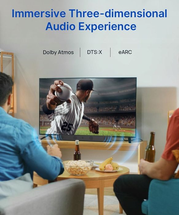 Kabel przejściówka hdmi 3m oplot 8k