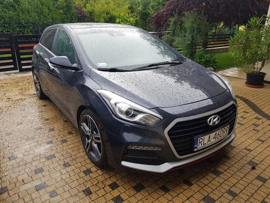 Hyundai I30 Hyundai i30 1.6 GDI Turbo Sport 2015 r. bogate wyposażenie