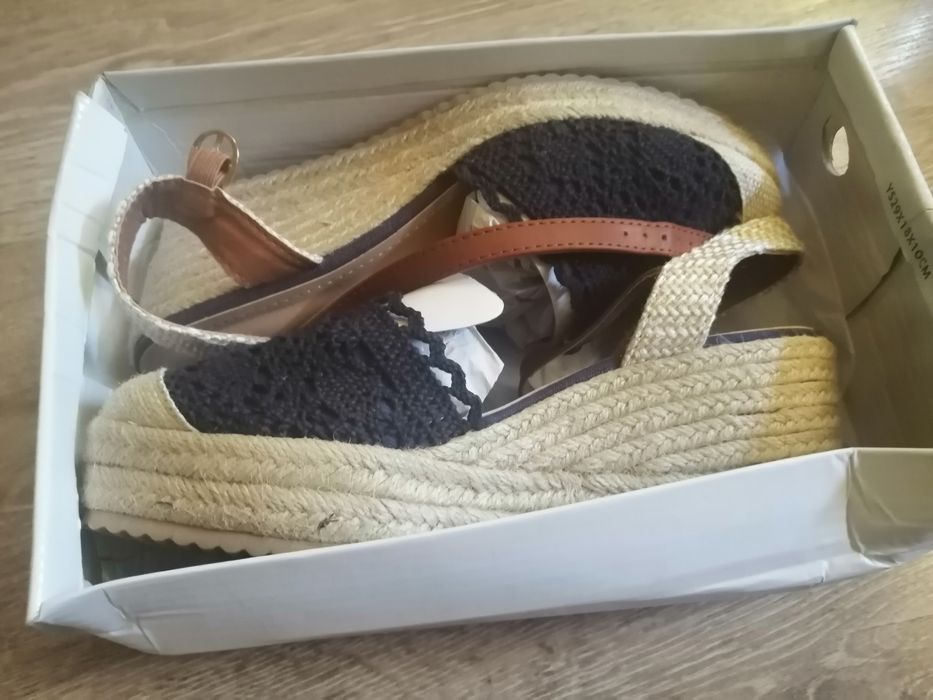 Nowe espadryle buty damskie