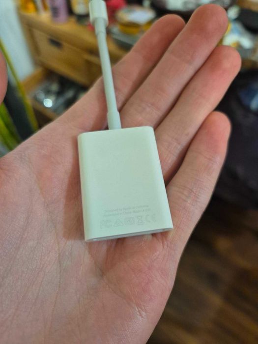 Apple Lightning do SD Card Camera Reader | w pełni sprawny