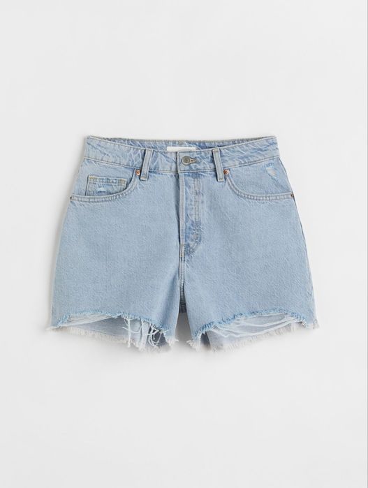 женские джинсовые шорты h&m 36p