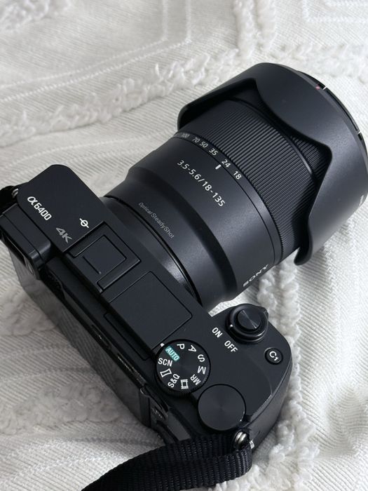 Sony A6400 + Sony E 18-135 na gwarancji