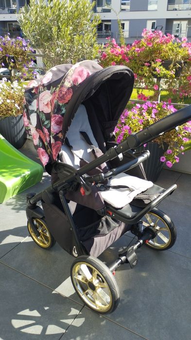 wózek spacerowy dla dziewczynki lonex rose sport